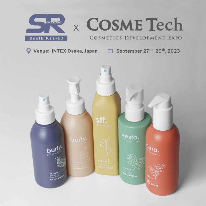 SR Packaging at COSME Tech OSAKA 2023